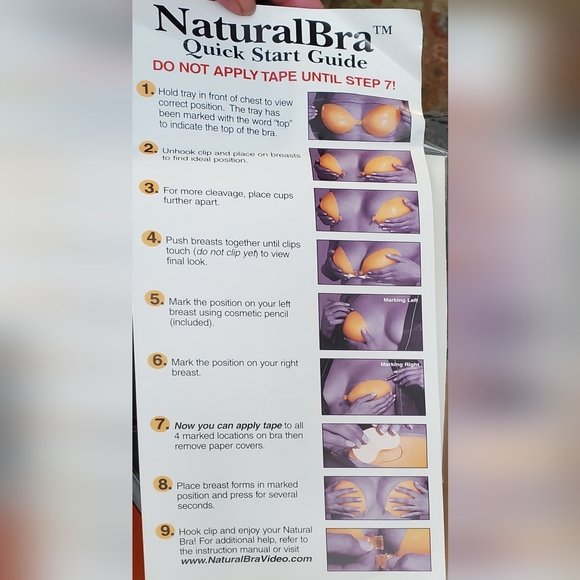 The Natural Clip Bra adds another cup size with extra adhesives - Picture 4 of 5